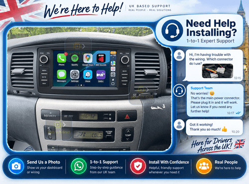 Double din stereo for toyota - din,