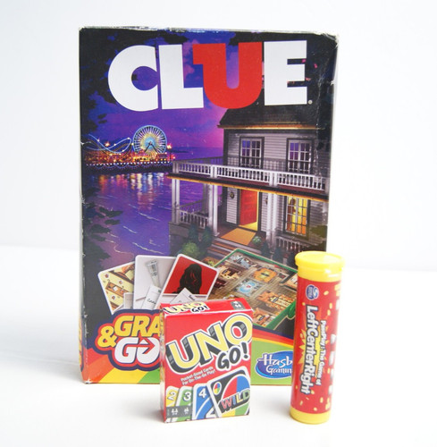 Clue grab uno go lcr - clue,