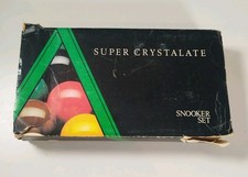 Super Crystalate Snooker Balls
