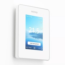 Warmup 6iE-01-BP-LC Wifi Thermostat Controller White Touchscreen Underfloor Heat