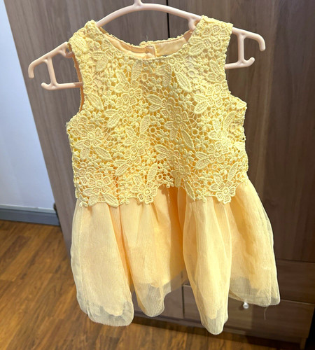 Primark yellow lace - yellow, tulle