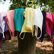 New Womens Cotton Silk Slips
