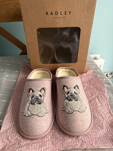 Radley friends pink slippers - radley,