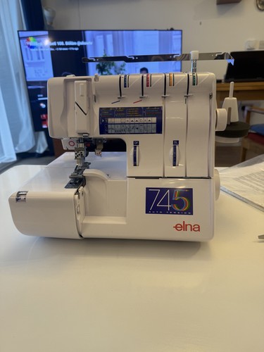Elna 745 overlocker sewing - 745,