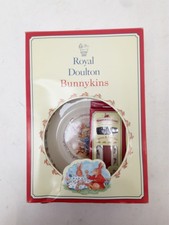 Royal Doulton Bunnykins Christening Set Mug and Cutlery Gift Boxed Bundle