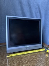 Sharp Aquos LC-15S1E" LCD TV Portable Stereo Liquid Crystal Monitor No Cables