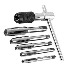 3-6mm Tap Wrench M3-M8 Tapping Screwdriver Wrench Thread Tapping Hand Tool Set