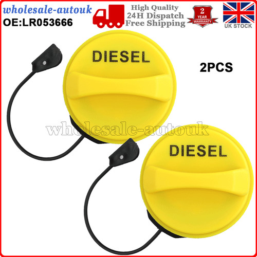 Diesel fuel cap for range - 2x,