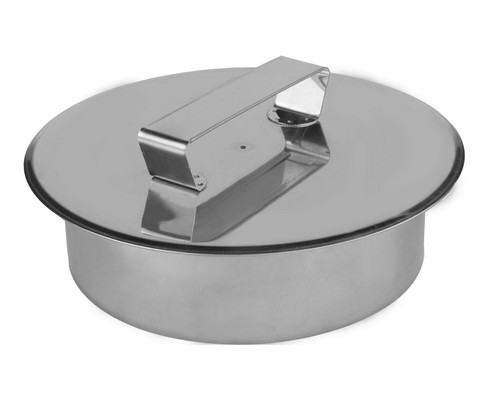 Stainless steel flue pipe cap - flue,