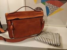 NWT ANYA HINDMARCH ebury orange suede Satchel handbag £1495 SOLD OUT