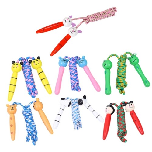 Kids skipping rope with handle - with,