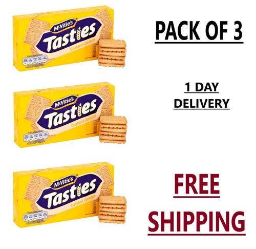 Tasties custard creams - custard,