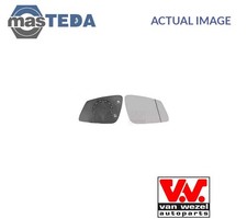 0633838 REAR VIEW MIRROR GLASS LHD ONLY RIGHT VAN WEZEL FOR BMW 3,4,1,2,X1,I3