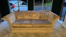 Laura Ashley Langham Sofa 3 Seater Large Drop Arm Sage Green