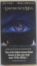 The Lawn Mower Man- Small VHS - USA NTSC
