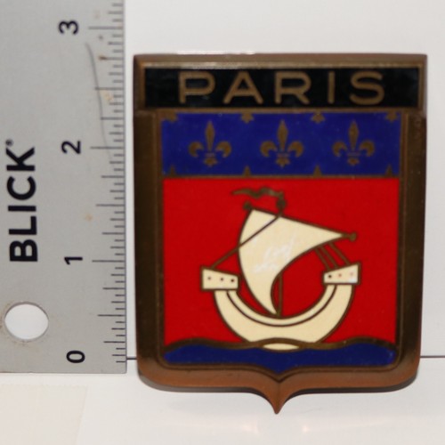 Car badge enamel drago 1950s - enamel,