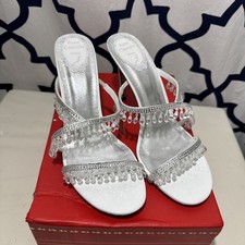 RENE CAOVILLA 80mm White