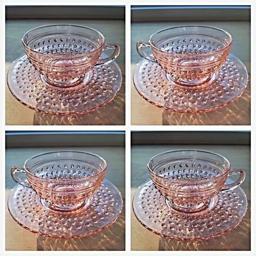 Vintage pink depression - pink,