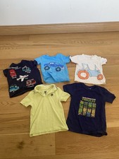 5 X Boys T Shirts Age 2-3 Years