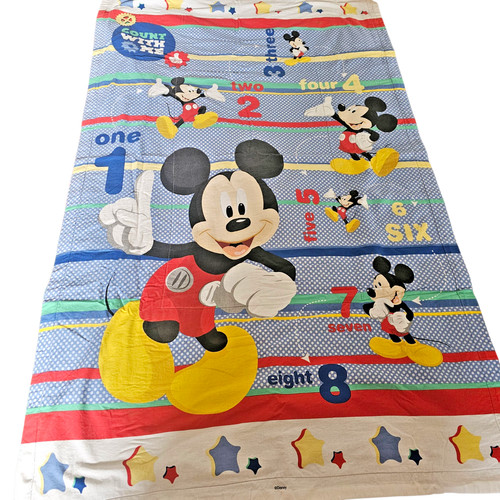 Hand sewn mickey mouse - sewn, cot