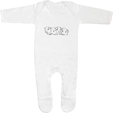 'Baby Guinea Pigs' Baby Romper