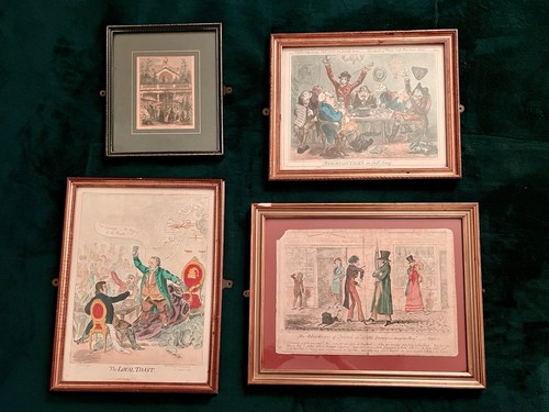 Set vintage cartoon - of,