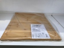 iKEA LAMPLIG Wooden Large Cutting Chopping Serving Board,Use Both Sides,Two Size