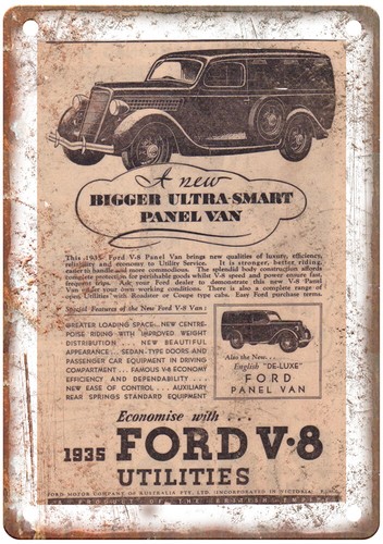 Vintage 1935 ford panel - 1935,