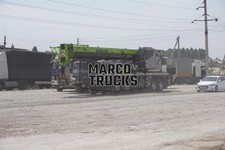 Truck Photo Zoomlion ZTC100V Crane Truck Kyrgyzstan Grey #w2vd