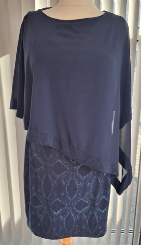 Klass navy blue glitter - klass, cape