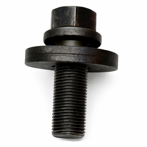 Crankshaft pulley bolt and - pulley,