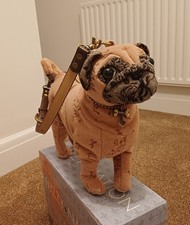 Brand New Fuzzy Nation Pug Dog Bag