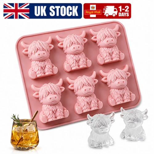Highland cow ice - highland,