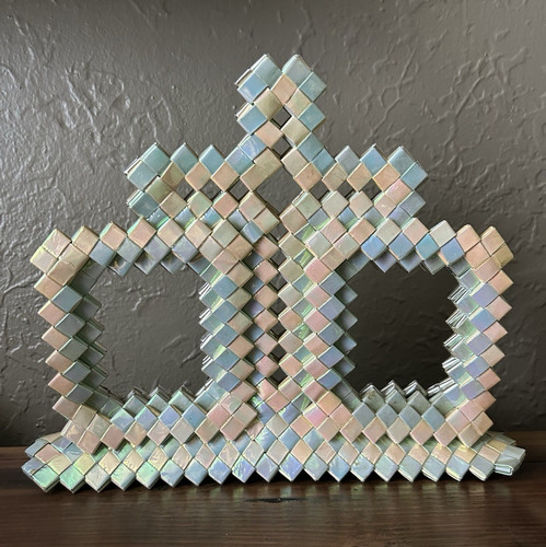 Prison art double frame - prison,