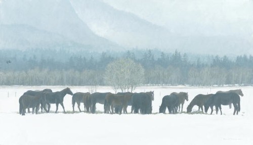 Robert bateman winter - robert,