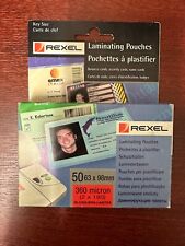 Rexel Laminating Pouches 50's
