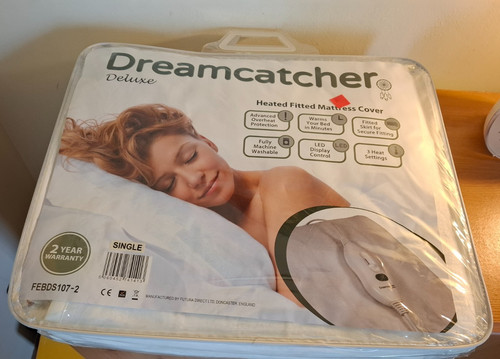 Heated fitted mattress cover - fitted,