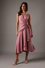 Coast Blush Midi Dress Womens