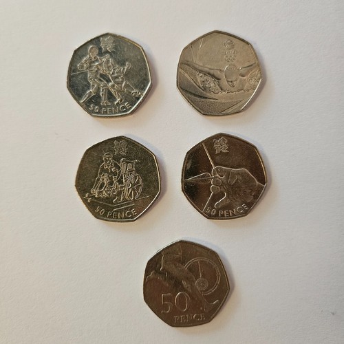London 2012 olympic 50p - london,