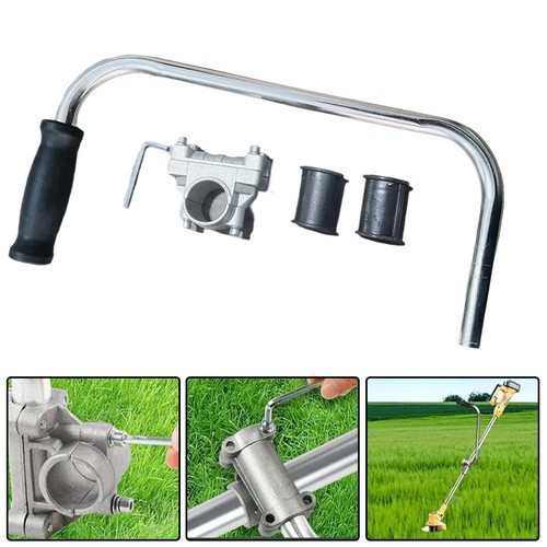 Ergonomic aluminum handle for - aluminum,