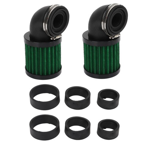 Black green motorcycle air - black,