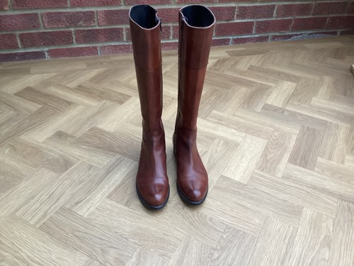 Women leather riding boots - women's,