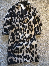 Leopard Print Coat Size 6