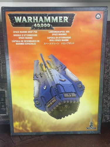 Space marine drop - pod, primed