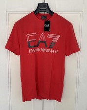 Emporio Armani EA7 Mens Stretch T Shirt Size Medium (Athletic Fit)