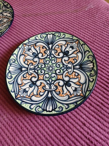 Vintage spanish majolica - spanish,