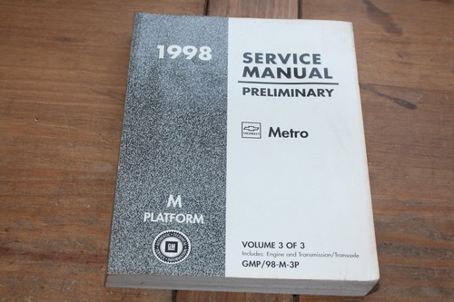 Geo metro book engine - geo,