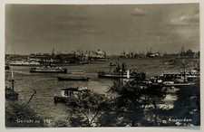 Amsterdam boats ships rppc - amsterdam,