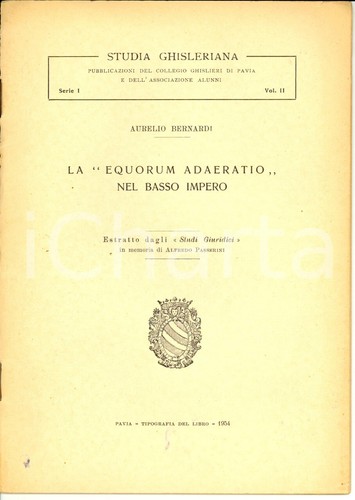 1954 aurelio bernardi - bernardi, la