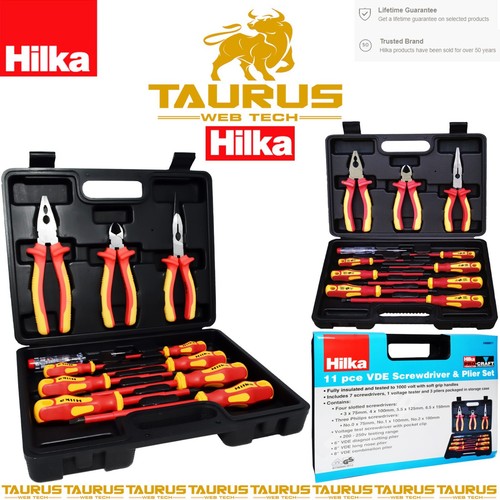 11pc hilka vde screwdriver - vde, &